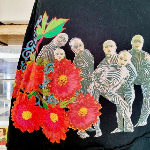 DESIGUAL w/ CIRQUE de Soleil Collab Clowns Circus Skirt Size M RARE - Picture 5 of 9